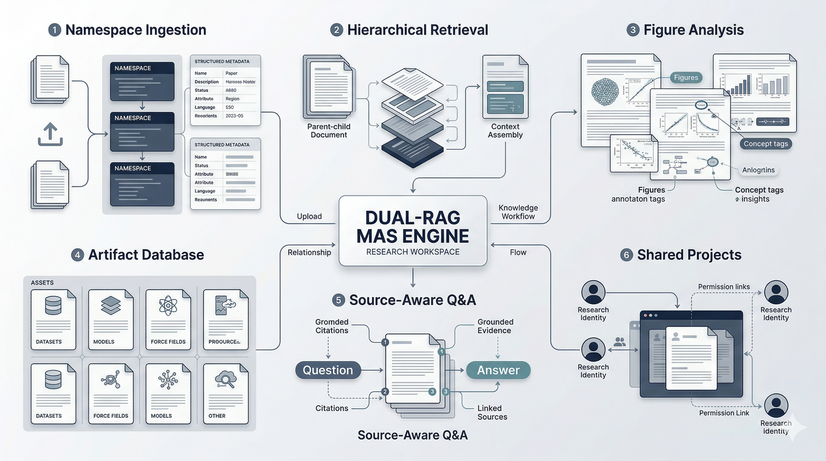 Literature Review Engine infographic
