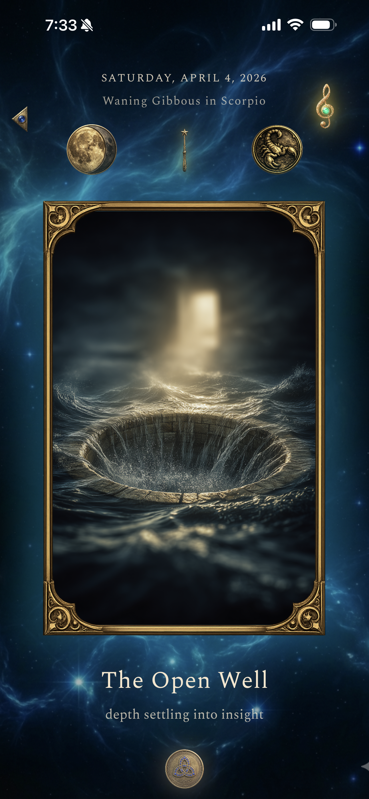 Moon card