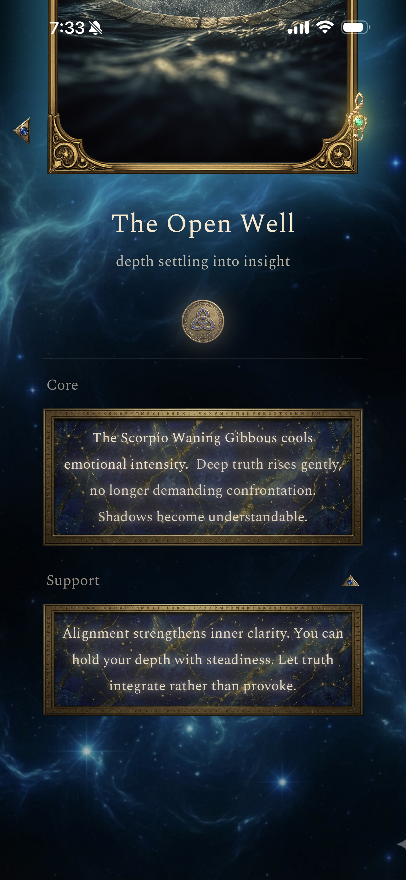 Moon card